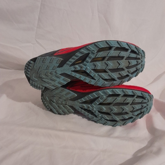 Brooks Mazama Women's Siz 11 1202271B617 Diva Pink Anthracite Blue Running Shoes - Picture 6 of 6